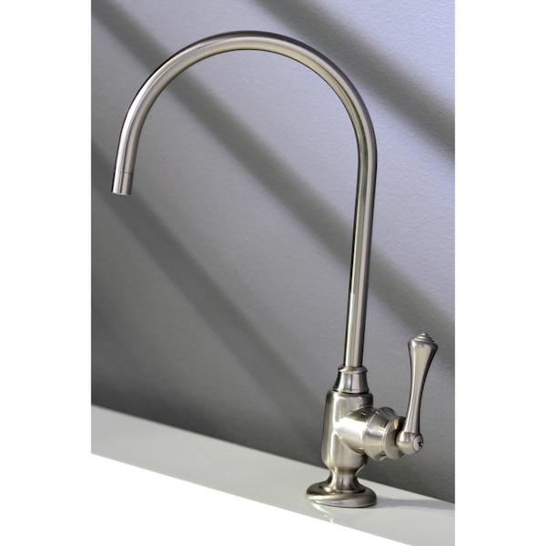 KS5198BL Vintage Single-Handle Water Filtration Faucet, Brushed Nickel